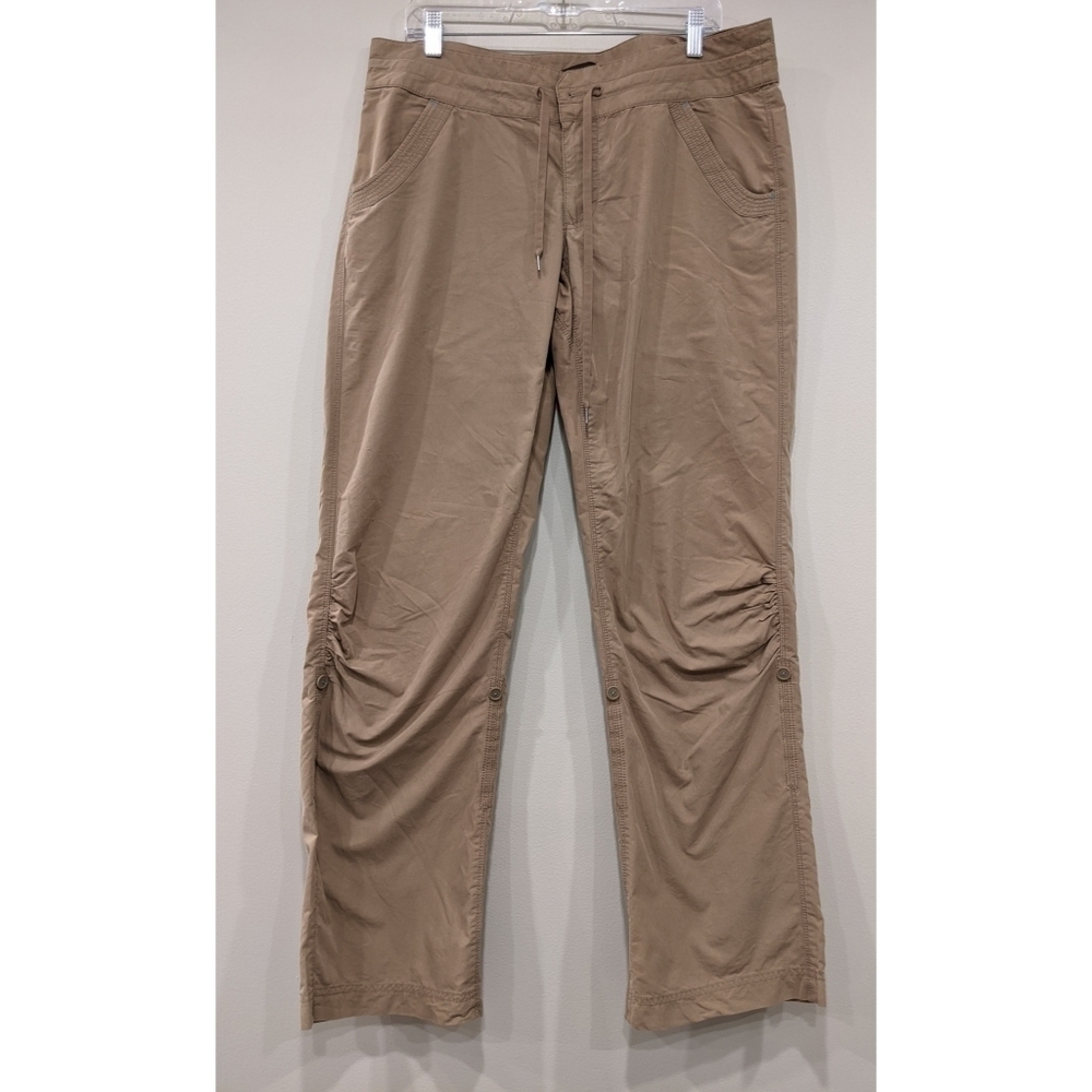 Marmot Khaki Roll Button Hiking Pants Size 12